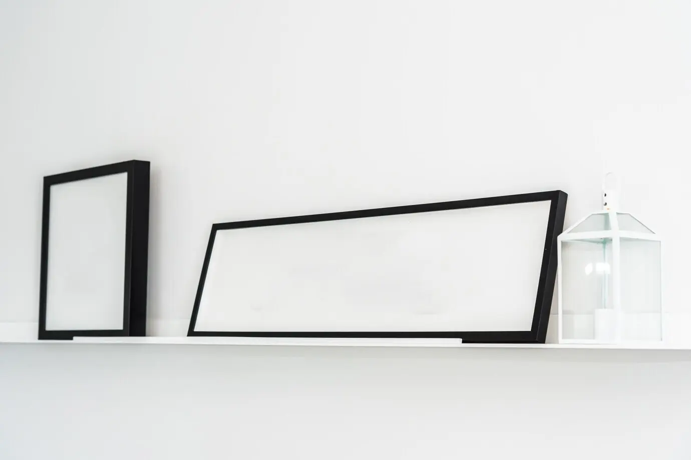 Leerer Rahmen mit Platz für Text, Innenraumdekoration